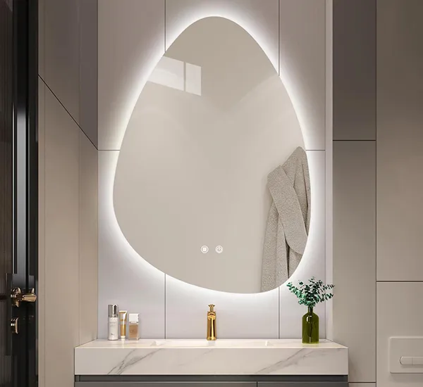 miroirs de salle de bain rétro-éclairés