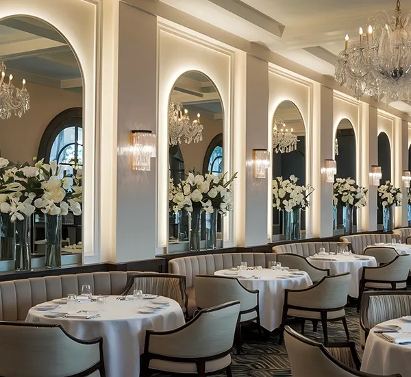 grands miroirs à led pour hôtel restaurant