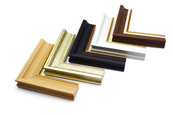 polystyrène plastique encadré pour miroirs