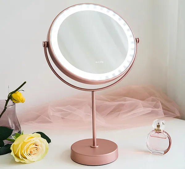petits miroirs de courtoisie avec led