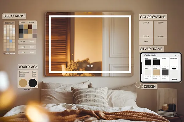 solutions d'éclairage et de miroirs sur mesure