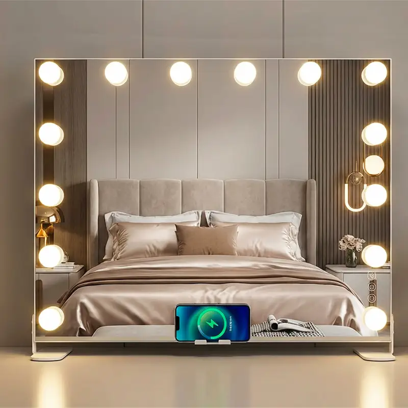 wholesale rectangle hollywood vanity mirror