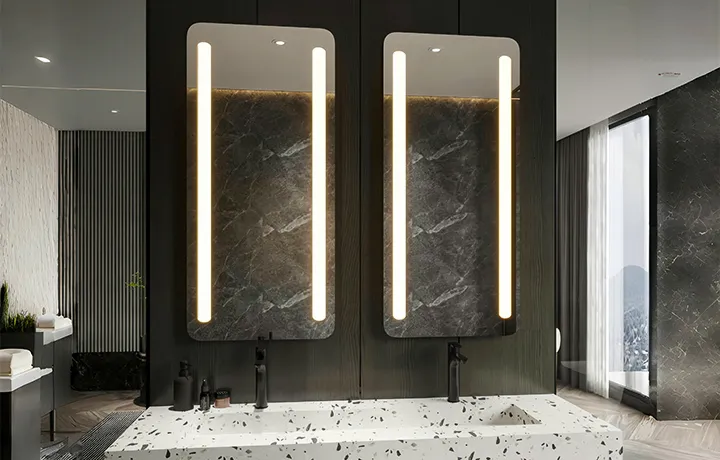 personalizar espelhos de led personalizados