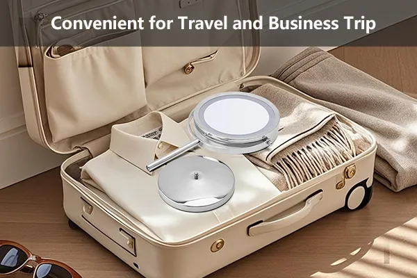 facile à transporter pour les petits miroirs de maquillage