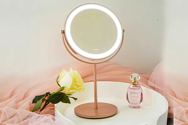 round led vanity makeup mirror for sale