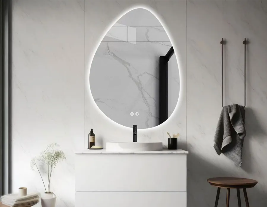 espejos retroiluminados con leds para cuartos de baño