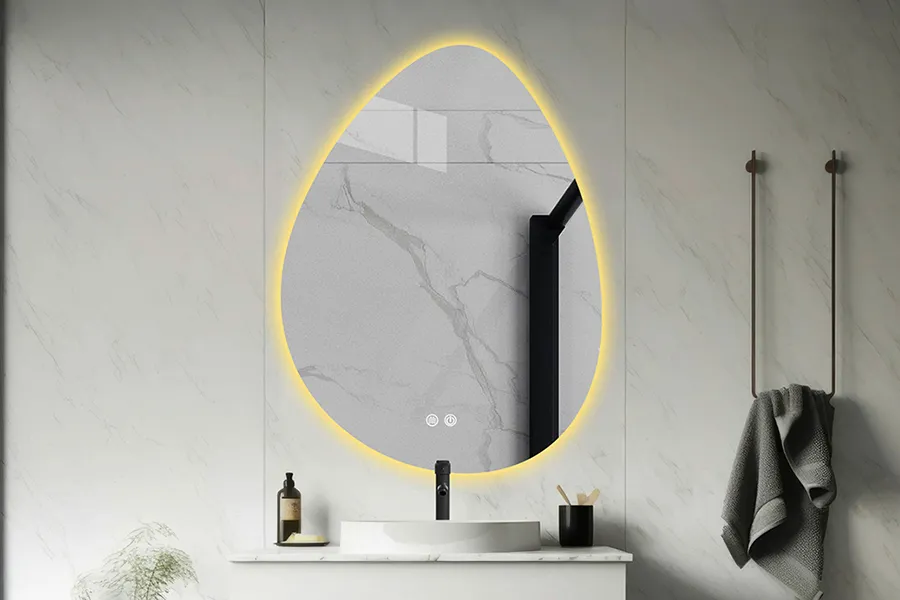 espelhos retroiluminados para banheiro no atacado