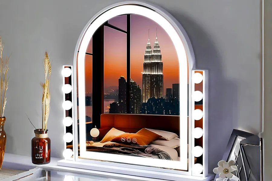 mejor espejo de vanidad de hollywood al por mayor