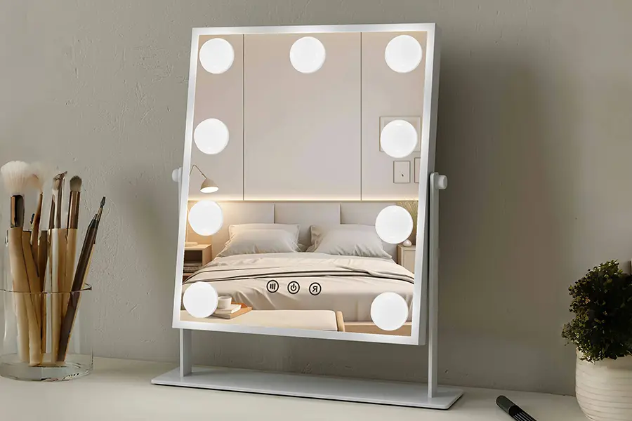 tocador hollywood espejo con luces