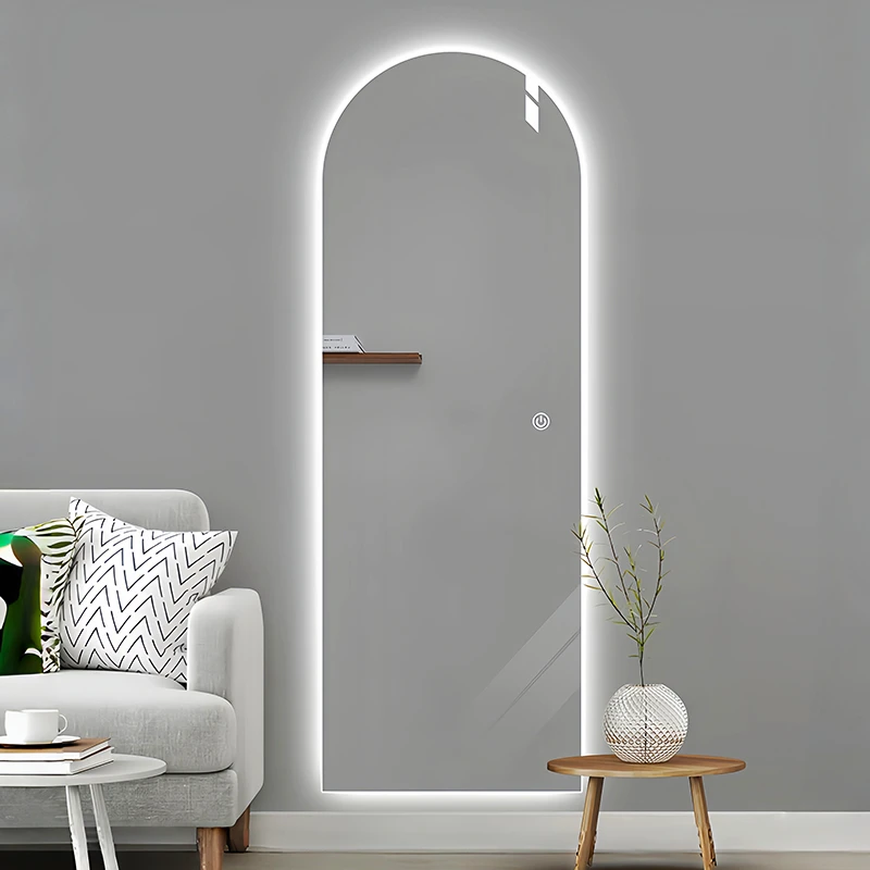 full body arched light up mirror