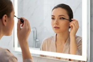 best led vanity mirror color lighting