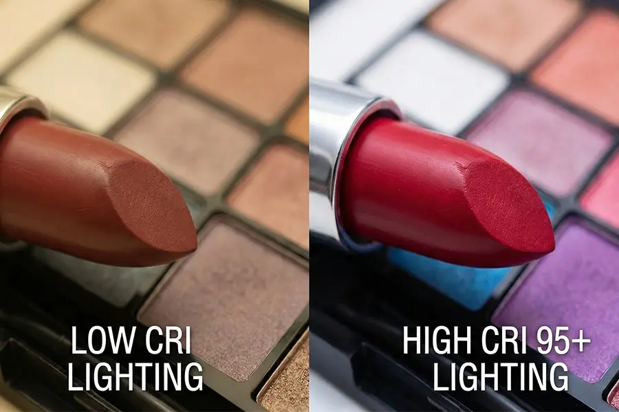 low cri vs high cri 90+