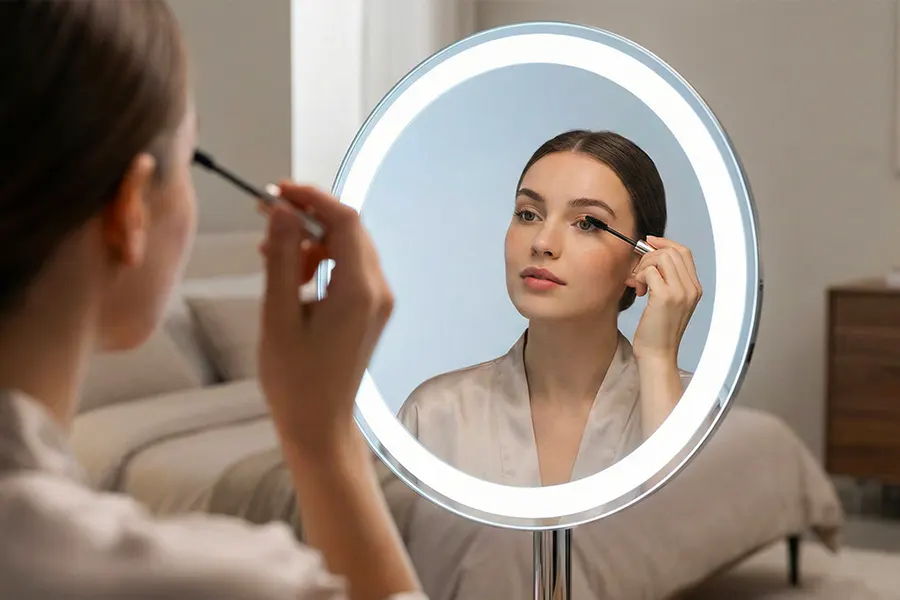 tabletop vanity mirror with best led light