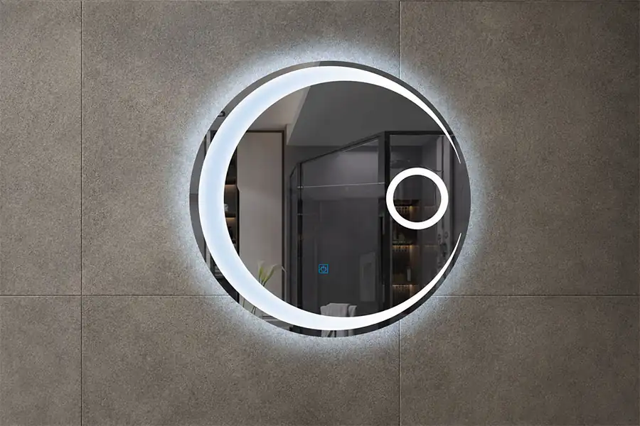 fabbrica di specchi LED rotondi illuminati