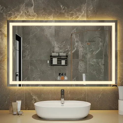 china rechteckige led-badezimmer spiegel facotry